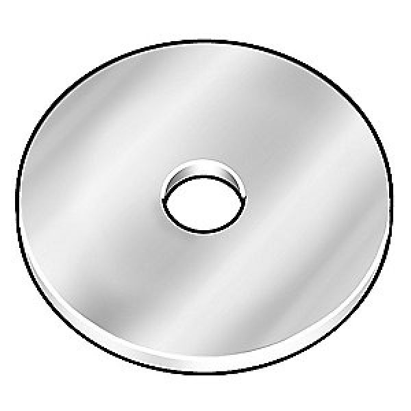 50 Pack 1/4" X 1-1/4" Black Oxide Fender Washers – Wide Oversize Steel For 6mm & 1/4" Bolts